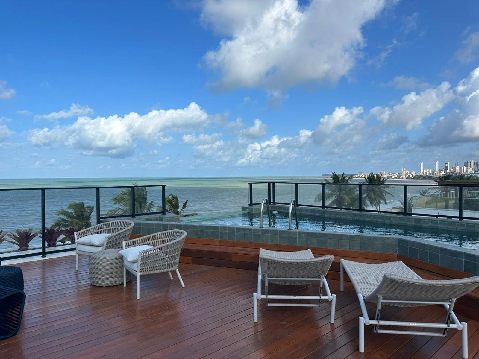 Apartamento Breeze Residence #109 - Flat Pe Na Areia Com Area Externa Privativa - Algodao Flats *