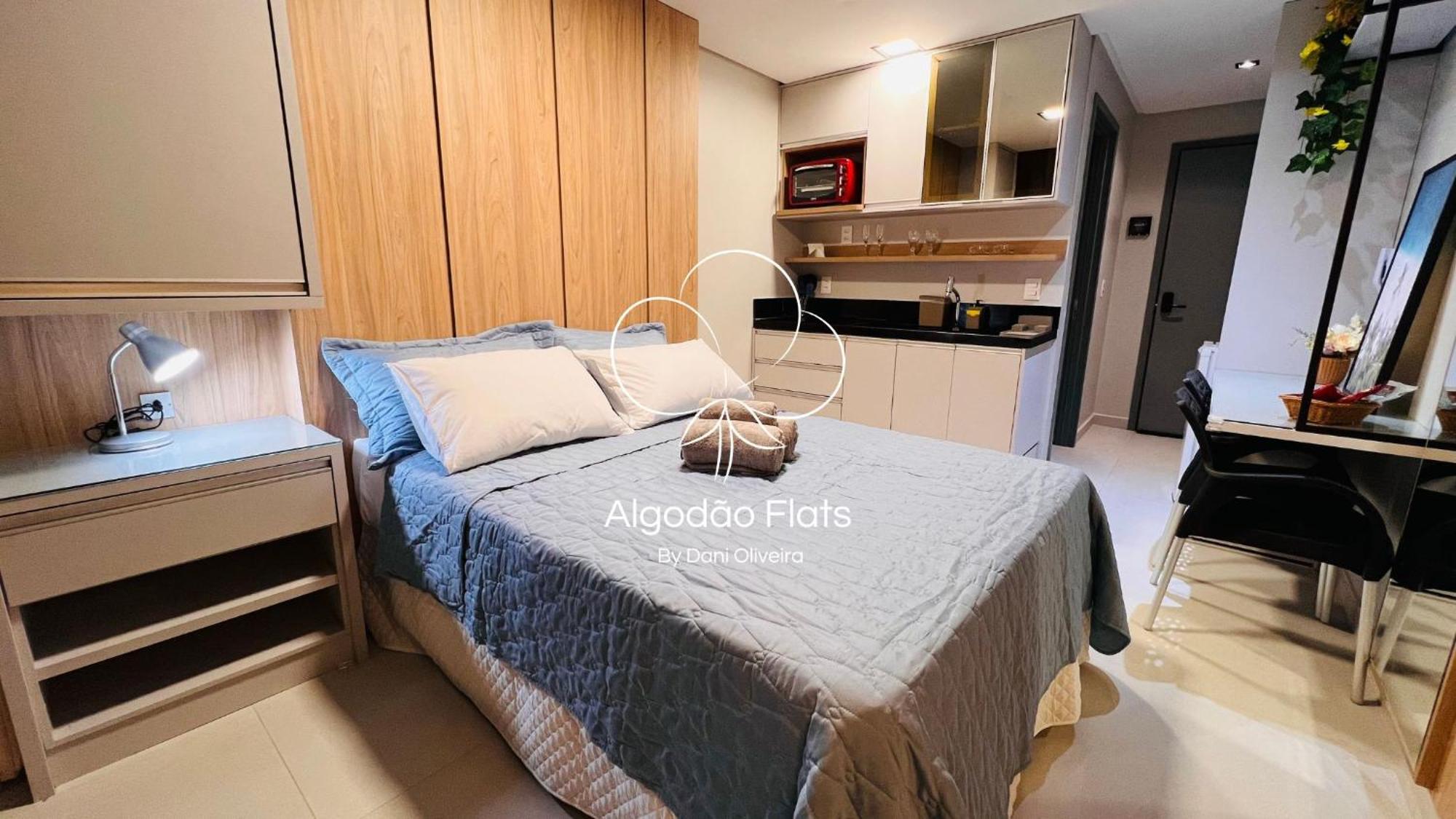 Apartamento Breeze Residence #109 - Flat Pe Na Areia Com Area Externa Privativa - Algodao Flats João Pessoa